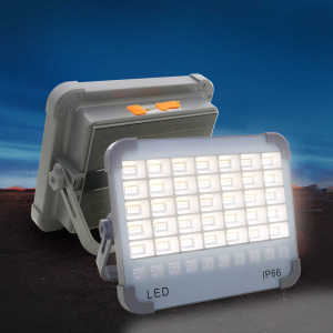 Powerfull Solar gray light 6000w/12000w Portable Outdoor Solar Charging Camping Lamp Multi-function LED Outdoor Lamp Hanging Solor Camping Light