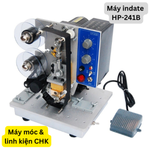 [100% CHÍNH HÃNG]Máy INDATE HP-241B  máy indate bán tự động in NXS HSD.