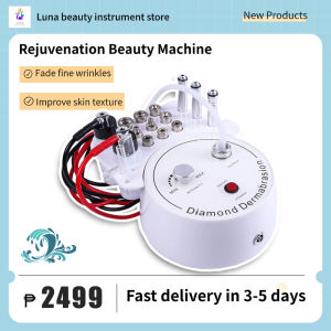 [Luna]（In stock）3 In 1 Diamond Microdermabrasion Vacuum Spray Peeling Skin Rejuvenation Beauty Machine