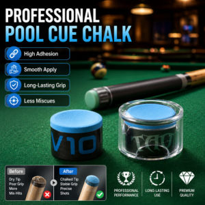 Taom Chalk V10 Professional Billiard Chalk Snooker Cue Chalk High Density Premium Pool Chalk Billiard Supplies