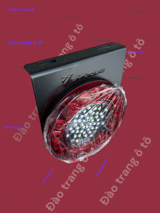 Đèn led xẻ quạt có đế báo phanh 24v cực đẹp led trang trí xe ô tô 13cm 2 chế độ