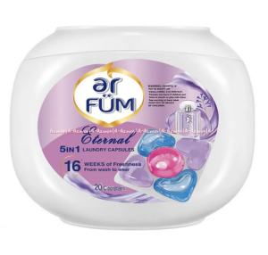 Ar Fum 432gr Wangi Amore Eternal Eternal Dan Lily 5in1 20Laundry Capsules Detergent Kapsul Mencuci Baju Dengan Pengharum Yang Enak Arfum
