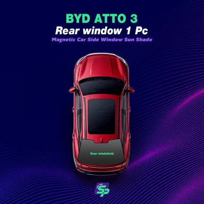 BYD ATTO 2/3 – ShopPark Magnetic Custom Fit Car Window Sunshade High-Density Mesh Sun Protection Easy Install
