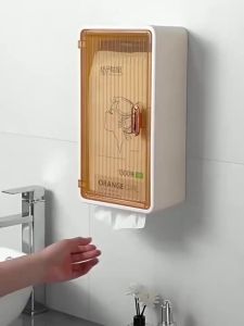 [FURNI HOME] [Dán tường] Hộp đựng giấy đựng đồ đa năng 3 tầng chống bụi chống nước 36.5x20x10.9cm