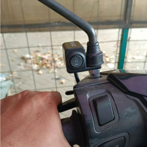 CMZ SAKLAR 3 IN 1 MINI PEMASANGAN DI BAUT SPION SAKLAR TOMBOL MULTIFUNGSI UNIVERSAL MOTOR