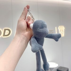 Móc Khóa Gấu Bông thú cưng nhồi bông gòn siêu cute đáng yêu BZ031