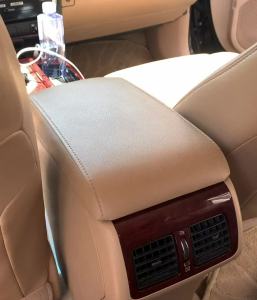 its us Center Console Armrest Cover for Subaru Outback 2015-2019 Scratch‑ResistantSynthetic LeatherEasy InstallNo slipBlack