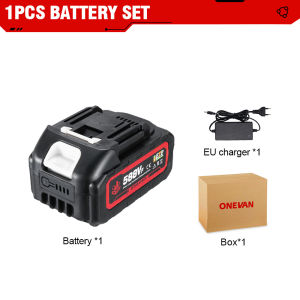 Máy cưa xích điện không chổi than ONEVAN 8 inch có bình dầu 45000 vòng/phút Máy cưa xích cầm tay không dây Công cụ cắt gỗ cho pin Makita 18V