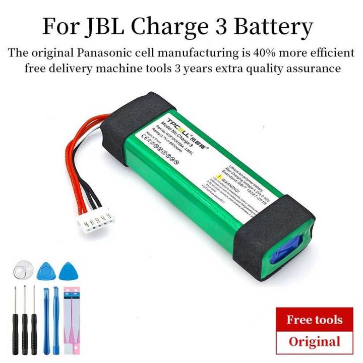 For JBL Charge battery 6000mAh Battery GSP1029102A for JBL