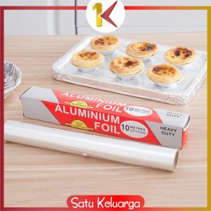 SK-C977 Kertas Panggang Aluminium Foil Roll 30CM x 6.5M Food Grade / Aluminium Foil 6.5Meter