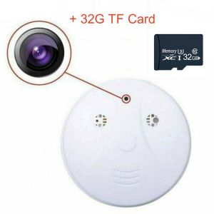 3Tech mall Mini HD WIFI Camera Smoke Motion Detection Nanny Cam DVR Home Safety