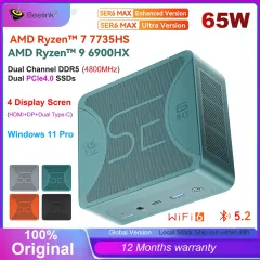  Beelink SER5 Mini PC AMD Ryzen 5 5560U Up to 4.0GHz 6C/12T,16GB  RAM 500GB SSD Graphics 6 core 1600 MHz, WiFi 6 BT5.2, W-11 Pro Mini  Computer : Video Games