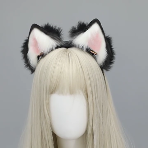 Furry Cats Hair Hoop Cosplay Party Anime COSPLAY Halloween Cartoon Role Playing Fursuit Prom Party Live Show