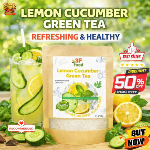 3F FOOD Cleanse Lemon Cucumber Powdered Green Tea High - Healthy Weight Loss | Dolphin Shop PH
