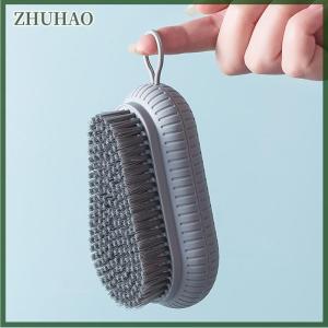 ZHUHAO Nhiệm vụ nặng nề bàn chải móng tay chà nghệ thuật mềm bàn chải móng tay loại bỏ bụi bẩn thực tế móng tay công cụ chăm sóc móng chân tay làm sạch tay