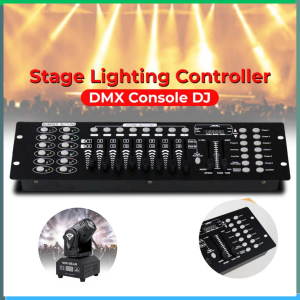 COD SHEHDS Mixer Lampu Stage Lighting Controller DMX Console DJ 192CH - Mixer lighting Dmx512 controller panggung Dmx 192 / Pengontrol Pergerakan Lampu Sorot Panggung Ruangan DJ