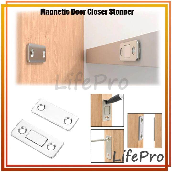 Magnetic Door Closer Stopper Penutup Pintu Lemari Magnet Magnet Pintu Lemari Magnet Laci