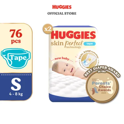 Huggies Skin Perfect Diaper - Small 76 pcs