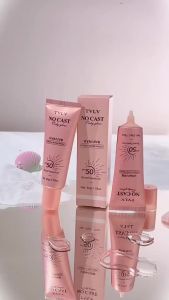 BUY 1 TAKE 2 -3 Pcs Set SPF50 Moisturizer For Face With SunscreenSunscreen Lotion Sunblock Cream Brightening Hydrating Oil Resistant Sunscreen