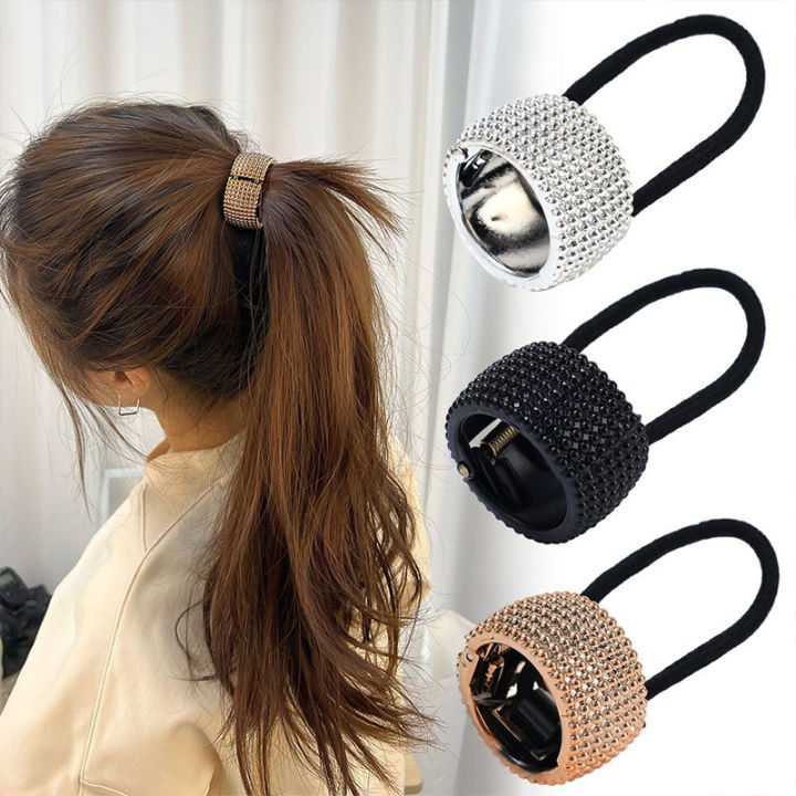 Yuumoo Versatile Ponytail Hair Accessory Spring Clip Hair Rope