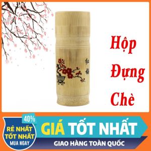 Hộp đựng chè khô bằng tre thân thiện với môi trường- không độc hại bền đẹp gần gũi với thiên nhiên