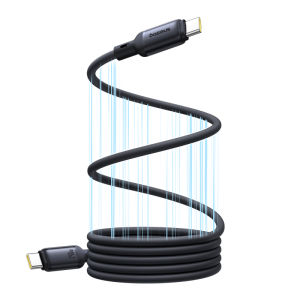 Baseus Picogo 240W USB C Cáp Mag-Từ Tính Sạc Nhanh Loại C Dây cáp cho Macbook Silicone lỏng Dây Cho Samsung iPhone17 16 15