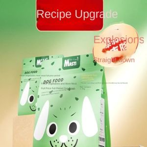 1 Bag Fresh Vegetable and Meat Dog Food 1.5kg 500g Bagged All-Stage Nutritional Dog Foods Universal Wholesale