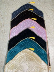 SAJADAH QUBAH KUBAH EMBOSS POLOS WARNA UKURAN BESAR STANDARD WARNA CERAH PASTEL