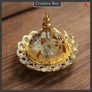 [Creative] Hương Hollow Vàng tháp dầu phong cách Ả Rập Lư hương chủ cho nhà khách sạn Hương chủ Yoga đồ trang trí