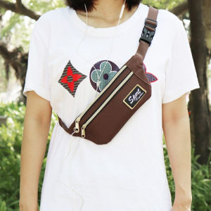 Nylon Waterproof Waist Bag for Men Light Weight Women Wearproof Shoulder Bag Outdoor Sport Bag