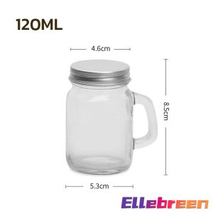 Mini Coffee Glass Espresso Cup Jam Sub-bottling Small Mug 35ml/120ml