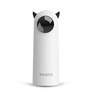 2026 ROJECO Automatic Cat Toys Interactive Smart TeasingLED Indoor Cat Toy Accessories Handheld Electronic Cat Toy For Dog