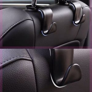 CETH ตะขอเเขวนในรถยนต์ ตะขอเก็บของ ตะขอแขวนหลังเบาะ ที่ติดเบาะหลังรถยนต์ ตะขอเอนกประสงค์บนรถ ตะขอแขวนติดเบาะที่นั่งรถยนต์