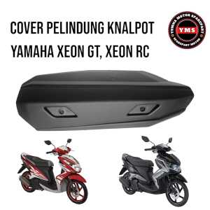 Cover pelindung Knalpot Yamaha xeon rc xeon gt 125 1LB cover tutup knalpot Xeon RC tameng kenalpot xeon rc