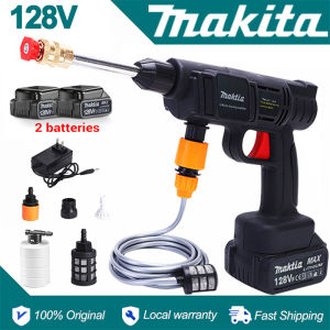 High-Pressure Cleaning Machine High-Pressure Portable Cordless Power Spray Agricultural Water Gun Car Washing Water Gun High Water Pressure Wireless Washing Lithium Battery 6 Car Washing Methods