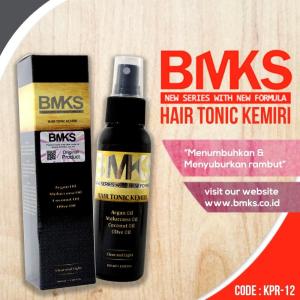 Hair Tonic Spray Minyak Kemiri BMKS Pembunuh Rambut Rontok Original BPOM 100 ML