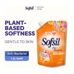 Sofsil Fabric Softener (Anti-Bacterial) Refill 1.5L