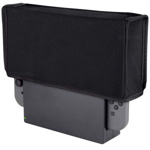 Narsta New NS Switch Dust Cover Dustproof Case Mesh Stopper Anti-Scratch Sleeve Compatible Nintendo Switch & OLED Charging Dock