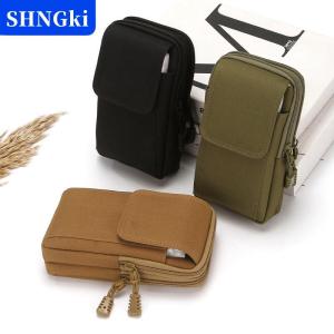 [COD] 🔥🔥🔥SHNGki Người Đàn Ông Của Eo Túi Nylon Xách Tay Bền Đồng Xu Ví Thời Trang Và Linh Hoạt Giản Dị Điện Thoại Di Động Túi Túi Nhỏ Ngoài Trời Túi Nhỏ