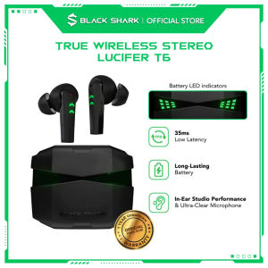 [BestSelling]BlackSharkLuciferT6  EarphoneBluetoothwithRealisticGamingExperience  TWS35msUltra-LowLatency
