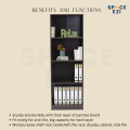 Space Ezi Eco 4 Tier File Cabinet/ bookcase/ rak buku/ book shelf. 