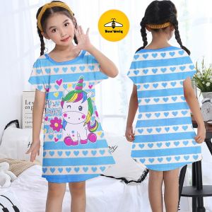 BeeUniq Daster Anak Perempuan Fullprint Kuda Pony / Daster Anak Fullprint