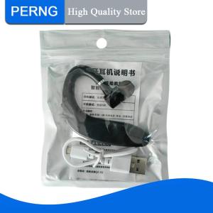 [PERNG] Tehe Wireless Bluetooth 5.0 Ear-Hook Earphones Sports Business Single Ear Headset Handsfree Headphone With Mic For Cell Smartphones