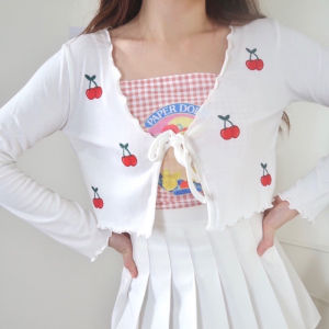 CHERRY Rib Knitted Cardigan (LD 88 P 35)