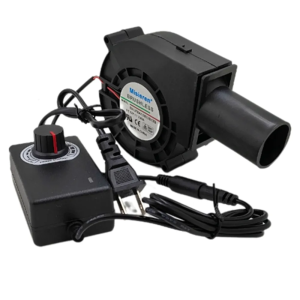 Air Blower Fan Strong Wind Force With Speed Controller Stove Cabinet Exhauster AC Powered Fan 9733 For Diy Cooling Ventilation Exha Brushless Blower Cooling Fan Multipurpose Dc 12v 7000 RPM