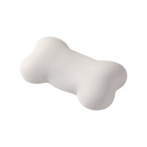 Waterproof Mousepads Bone Shape Mouse Mats Friendly Wrist Rest Mats NonSlip Rubber Base for Working Studying