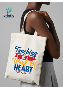 PREMIUM QUALITY KATSA/CANVAS TOTE BAGS - TEACHER PRINTS
