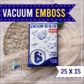 PLASTIK VACUUM EMBOSS 15X20 CM ISI 50 / PLASTIK VAKUM BAG FOOD GRADE. 