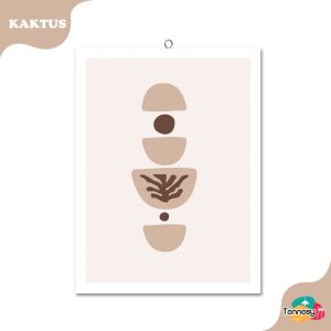 TENNESY HIASAN DINDING KAKTUS ABSTRAK KAKTUS PLANT TANAMAN BOHO WALL DECOR 15x20CM PAJANGAN KAYU POSTER DEKORASI DINDING KAMAR TIDUR RUMAH