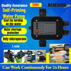 👍🏻👍🏻NERE Self-priming Water Pump Electronic Pressure Switch Control 240V Automatic Pressure Controller
